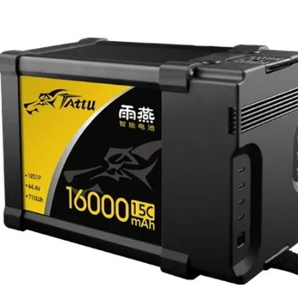 

2024 New ACE TATTU ligent 16000mah 15C 12S Lipo Battery 90 * 160 * 223.8mm Li-polymer Tattu,tattu 12S1P 44 . 4 V Smart Ba