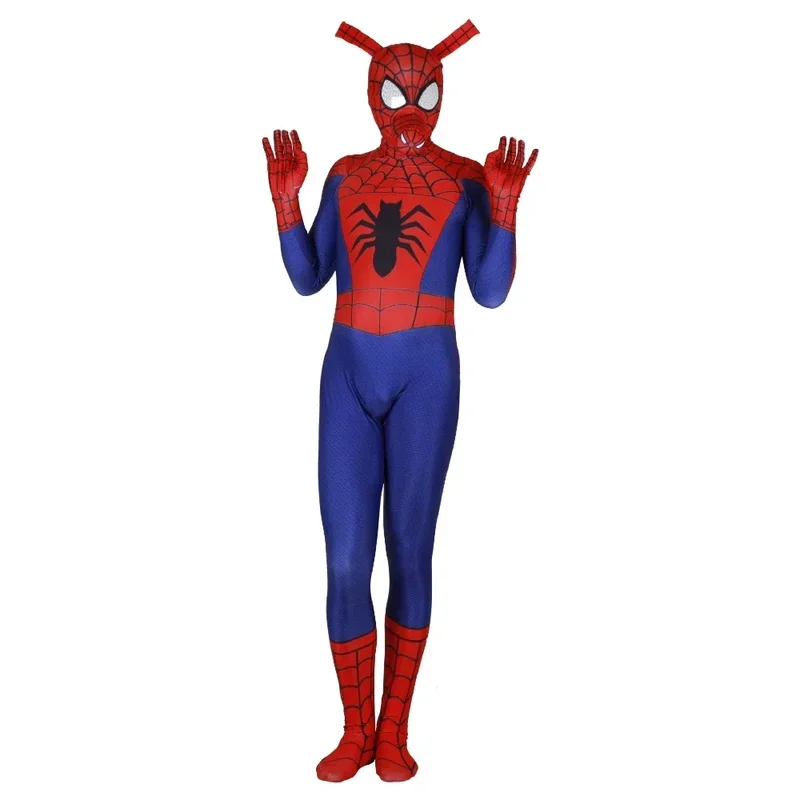 Superhero Spider-Man Pig Cosplay Costume Adult Child Be Funny Jumpsuits Carnival Birthday Party Performance Dress Up Gifts