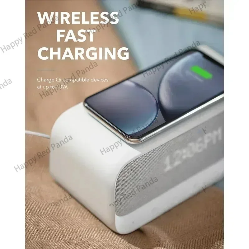 Multi in one Bluetooth speaker suitable for Apple wireless charging, intelligent alarm clock, wake-up sound system