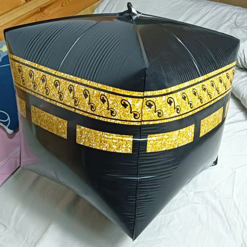 1 pz 24 pollici Kaaba palloncini in foglio di alluminio Eid Mubarak Ramadan Kareem islamico musulmano festival decorazione del partito palloncini