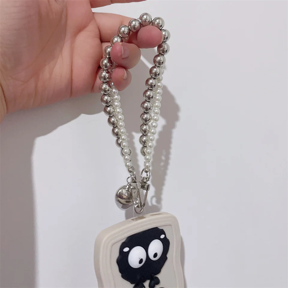 Love Bead Phone Charm With Y2K Accessories Keychain Camera Bag Pendant Hanging with iPhone Keychain