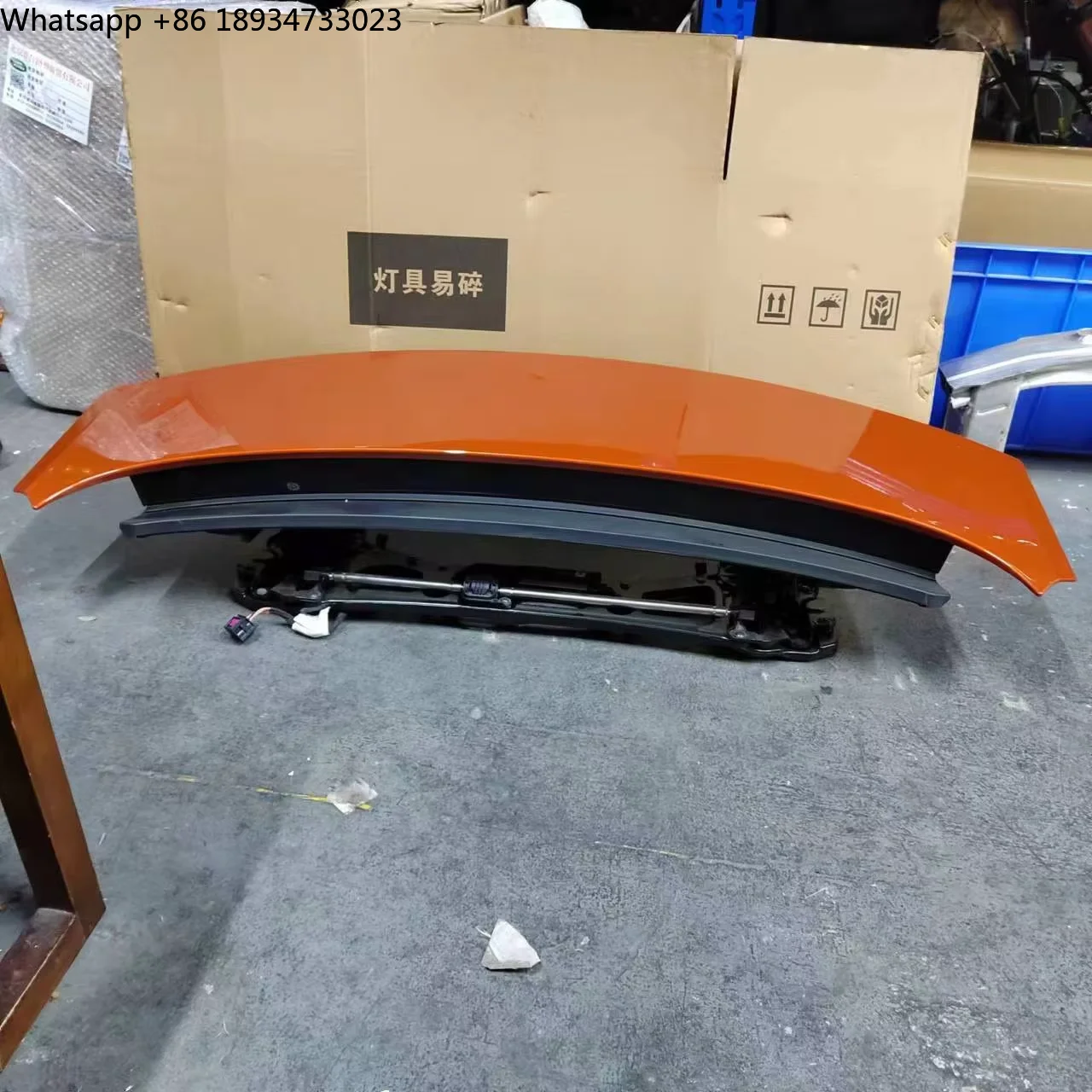 For Rapid Delivery Original Used 2018 971.1 porsche Panamera Accessories 971 Turbo Rear Spoiler