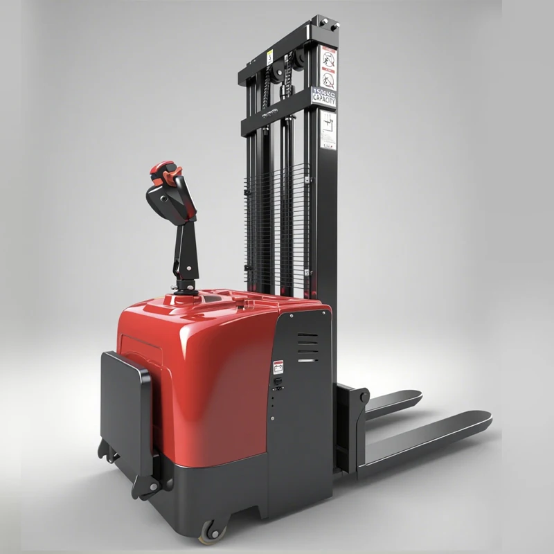 

Customized Station All-Electric Hydraulic Stacker Truck With Double Lift Electric Forklift Super Value Ton Global Hot Sale New C