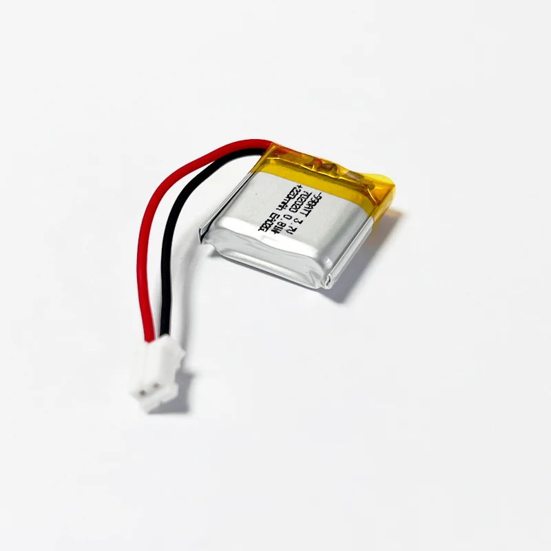 702020 Batería de polímero de litio 3,7 V 220 mAh para dispositivos de audio: auriculares Bluetooth, parlantes portátiles, auriculares inalámbricos