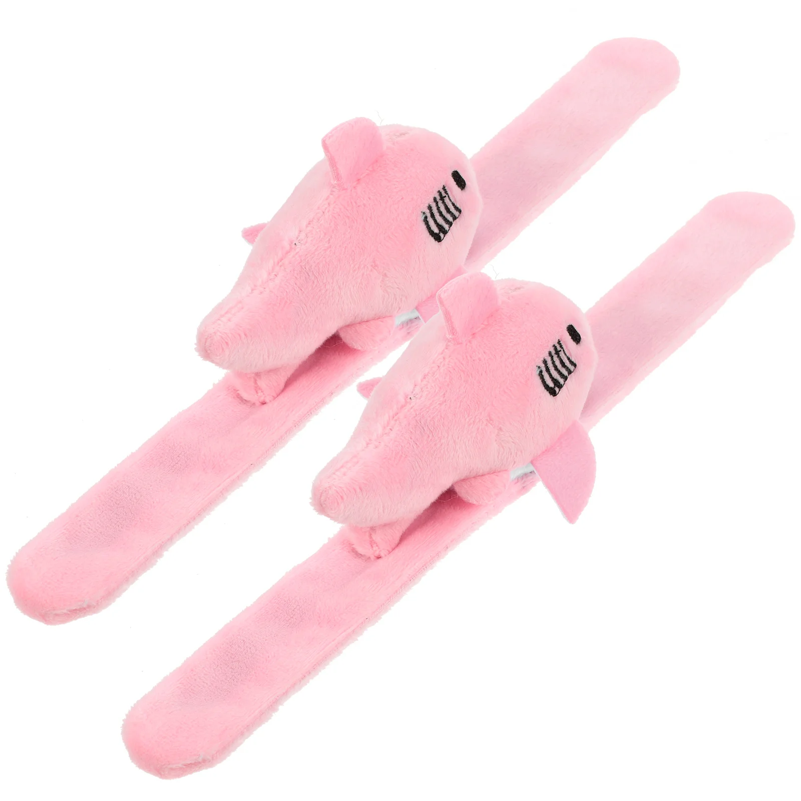 2 Pcs Toy Baby Plush Ring Child Kids Toys Pp Cotton Fish Animal Slap Bracelets for Bands