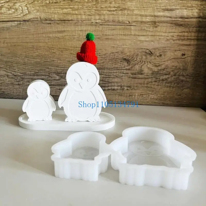 

98km Penguins Sturdy Silicone Mold for Handmade Soap Making Home Adornment