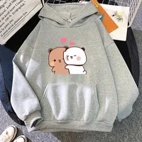 2025 Spring and Autumn New Fabric and Dudu Anime Cute Hoodie Spring and Autumn Couple Casual Long Sleeve Hoodie 4