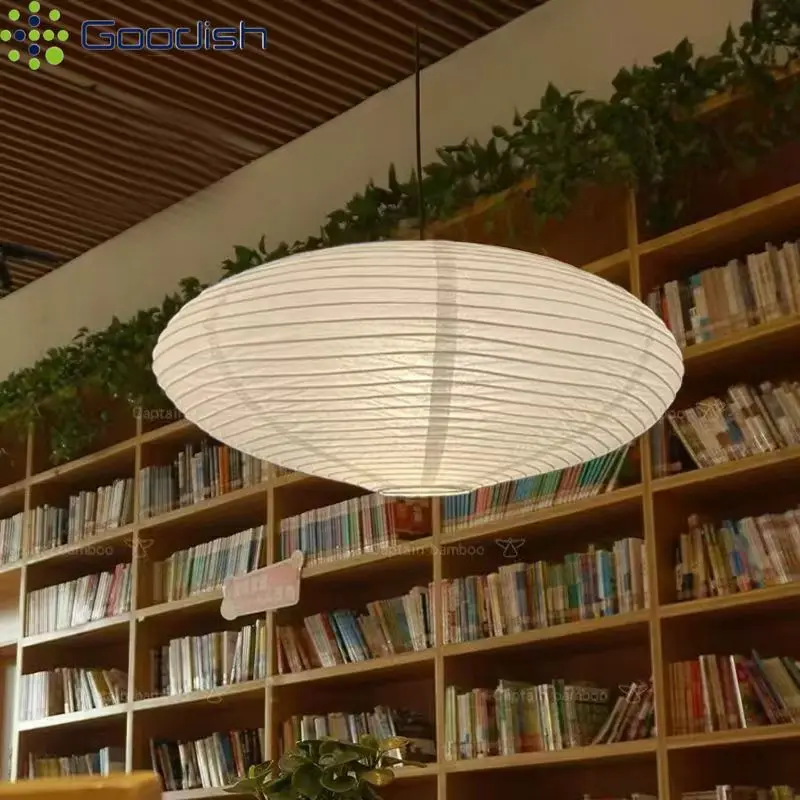 Modern Simplicity Denmark Rice Paper Luminaire LED Pendant Lights Art Hand Knitted Lamps for Bedroom Home Decoration Chandelier