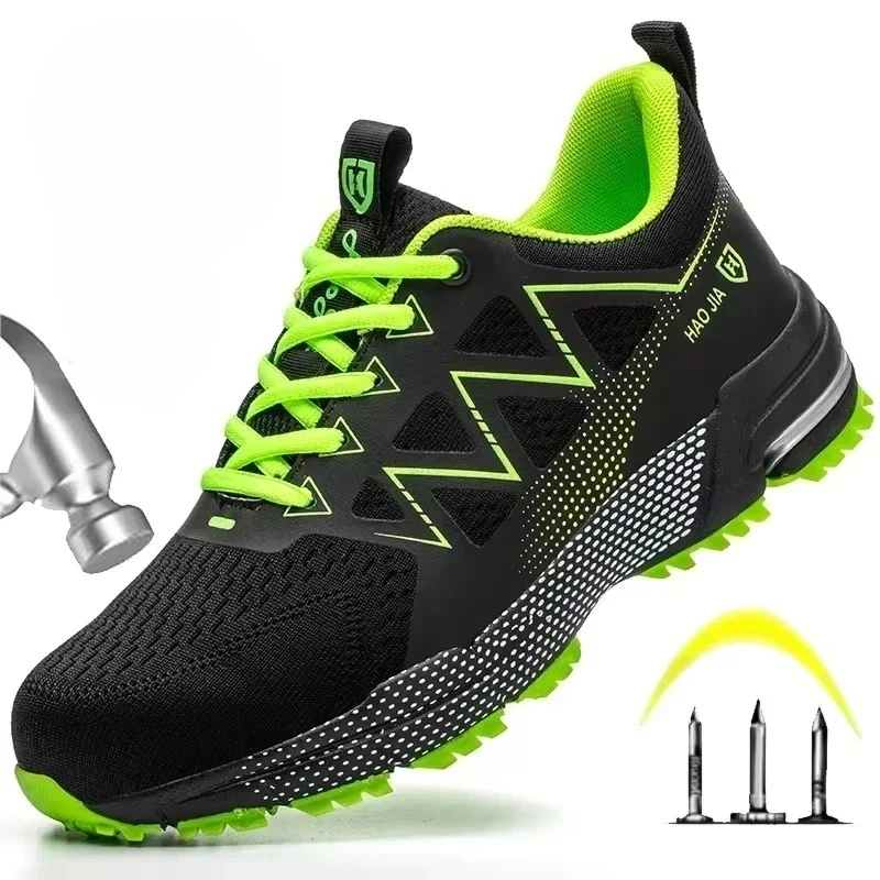 

Мужская защитная обувь. Небьющаяся обувь со стальным носком. Неразрушимые износостойкие мужские ботинки. Непрокомые рабочие защитные ботинки.