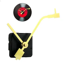 Silent Wall Clock Movement Black Glue Record Wall Clock Movement Accessories Scanning Quartz with Special Clock Needles