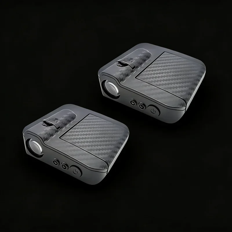 2PCS Led Car Door Light Luces Projector Emblem Lamp for Peugeot GT R RCZ 5008 206 207 408 306 307 406 407 607 806 Courtesy Lamp