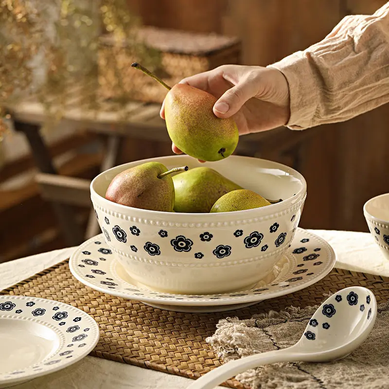 Modern Unique Dinner Sets Friendly Aesthetic Elegant Designer Dinnerware Sets Christmas Italian Keramik Geschirr Set Dinnerware