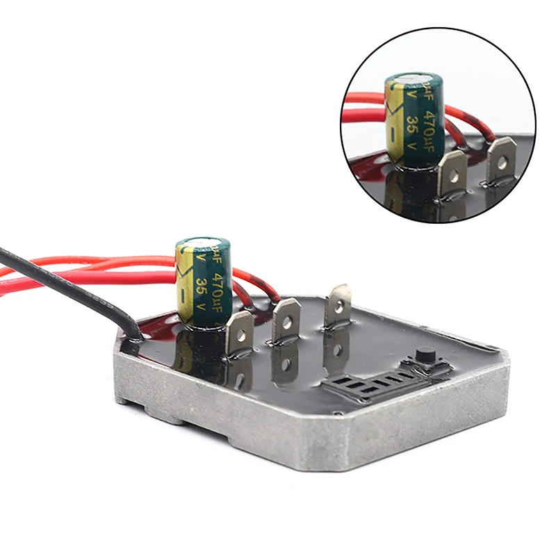 Controlador de placa de llave eléctrica, herramienta eléctrica, accesorios de placa base, sin escobillas de litio 60A amoladora angular, 5,2x6,2 cm