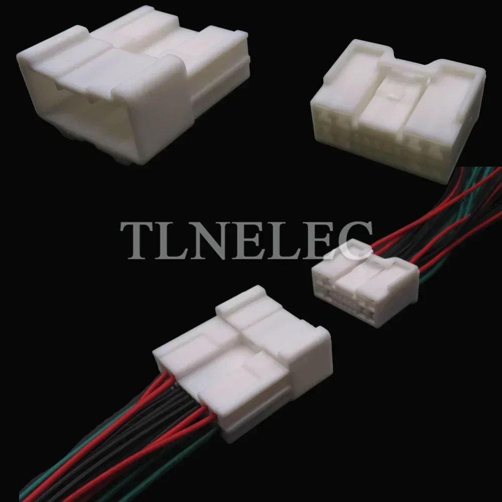 18 Pin Way Auto Composite Connector with Wires Car Male Female Wiring Harness Sockets 6098-3941 6098-3901