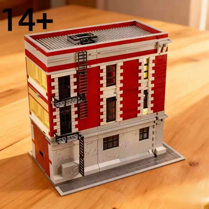 Bloques de construcción 75827 "Ghostbusters", torre que atrapa fantasmas, modelo de bloques de construcción, regalo de cumpleaños y Navidad, decoración del hogar
