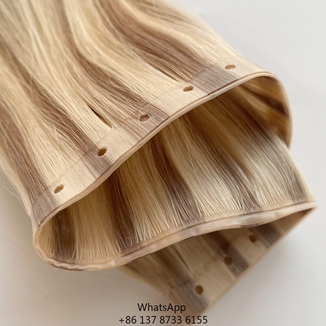 

2025 New Trend Micro Weft Nano Hole Cuticle AlignedVolume WeftCuticle Butterfly Wefts