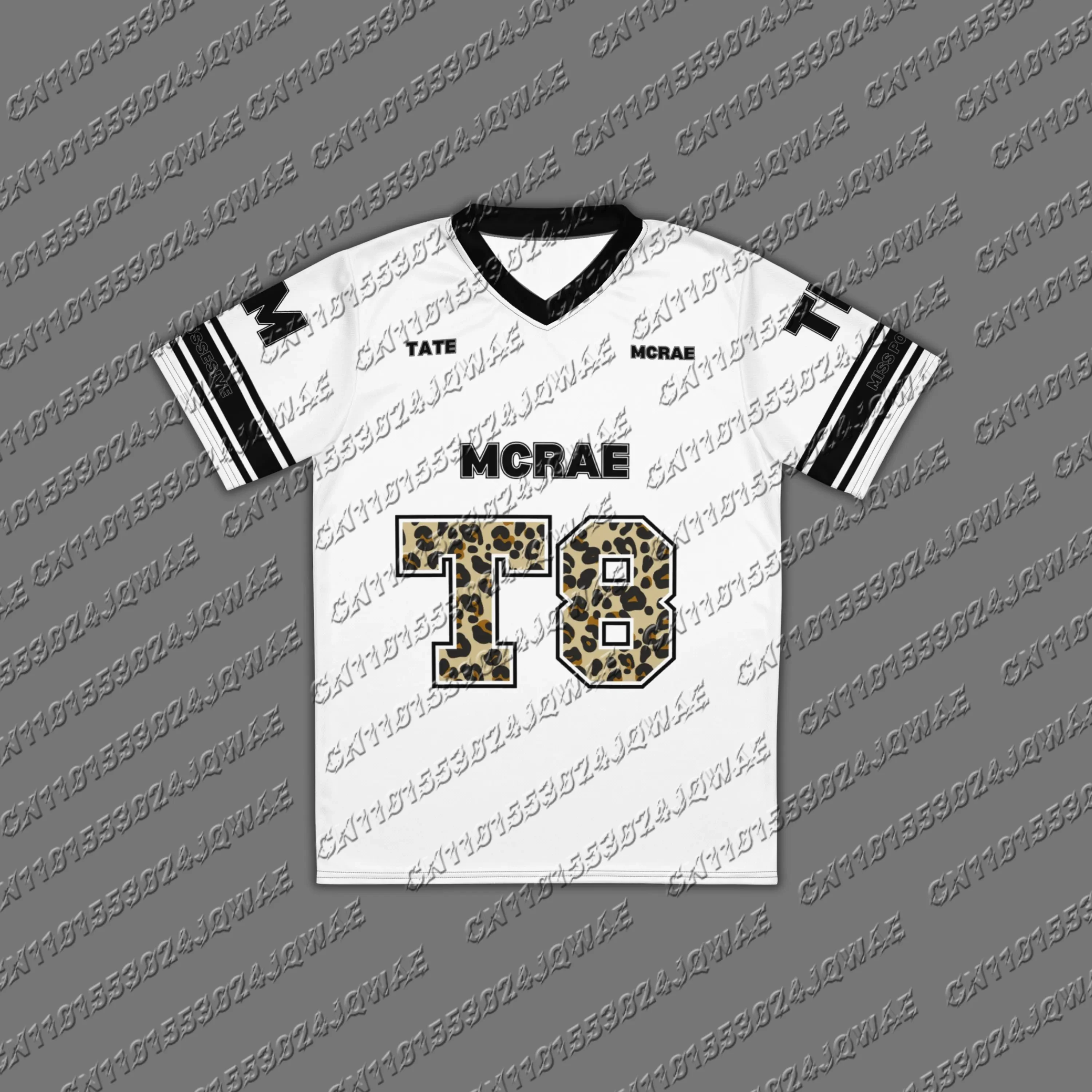 

Leopard T8 футболка с короткими рукавами Y2K модный футбольный трикотаж Tate Mcrae женская свободная повседневная удобная футболка мужской топ большого размера