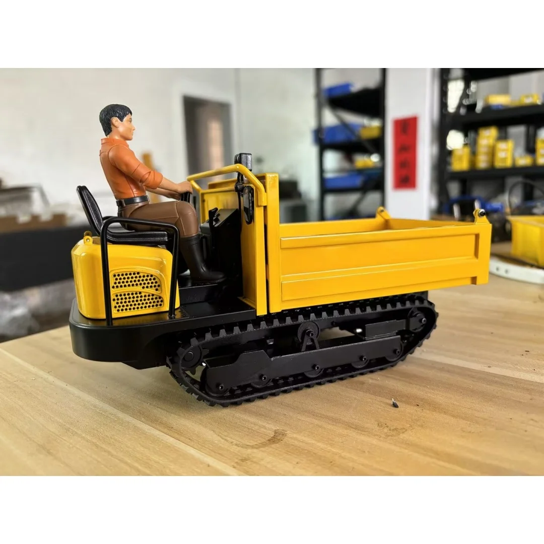 

Новый 1:14 RC гидравлический гусеничный грузовик C12R RTR с дистанционным управлением, металлический самосвал, модель автомобиля, компактные рабочие машины, игрушки для взрослых