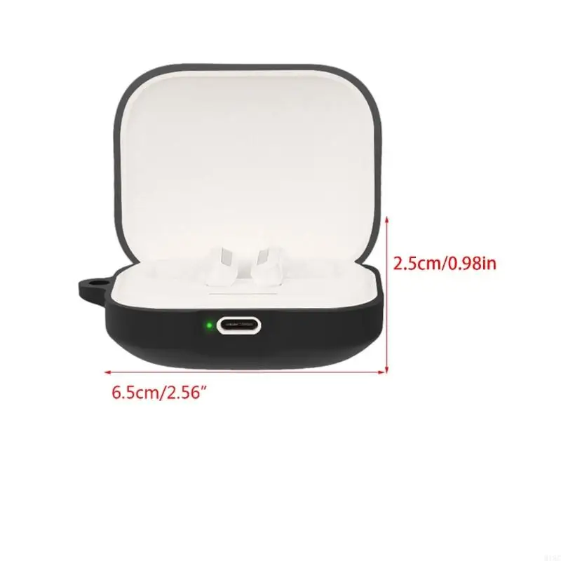 Защитный чехол для наушников 918C, подходит для Redmi Buds 5, противоударный чехол, моющийся корпус, пылезащитный рукав, мягкая