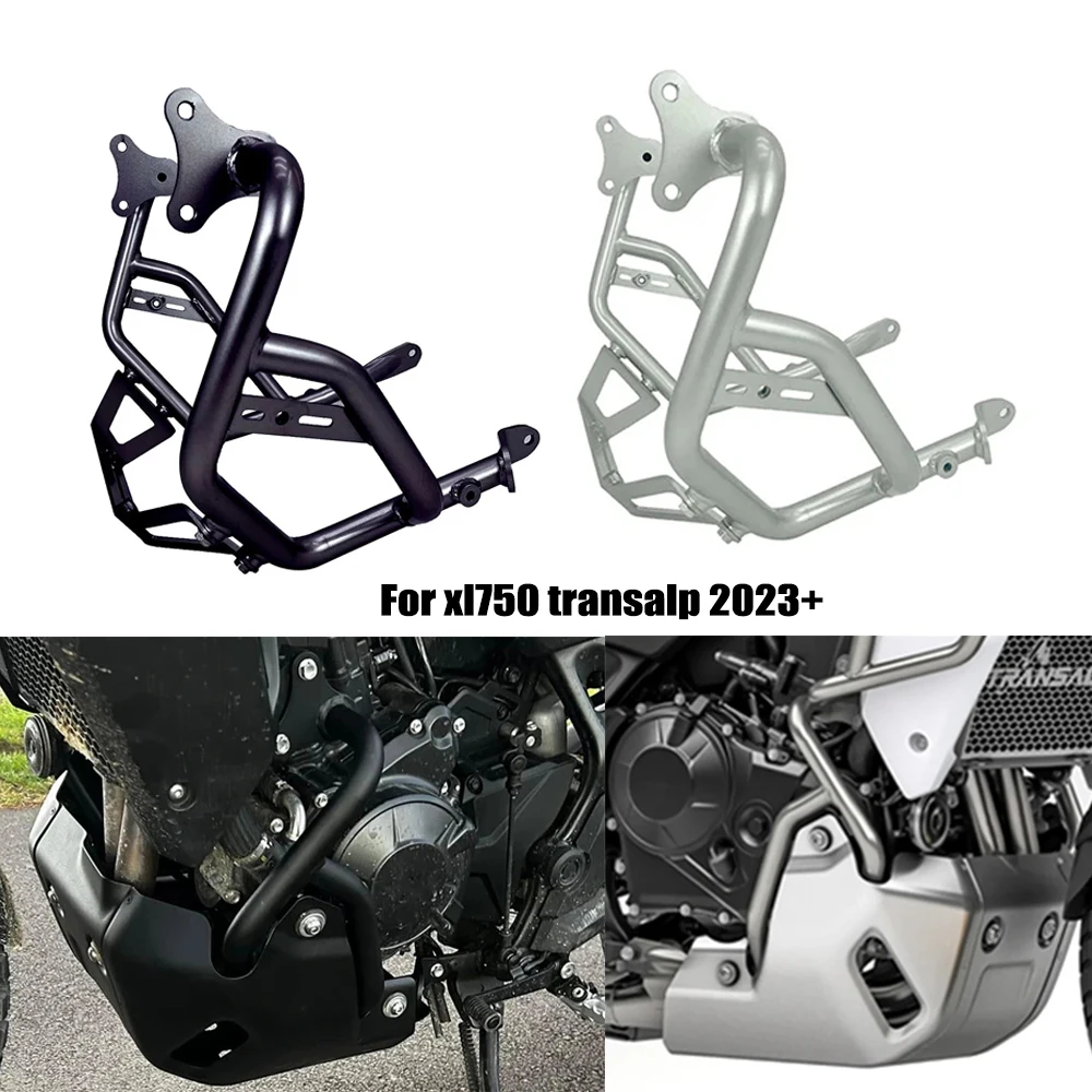 For Honda XL750 TRANSALP XL 750 xl750 xl 750 2023 2024 Motorcycle Upper Lower Engine Guard Crash Tank Bar Bumper Fairing Frame P