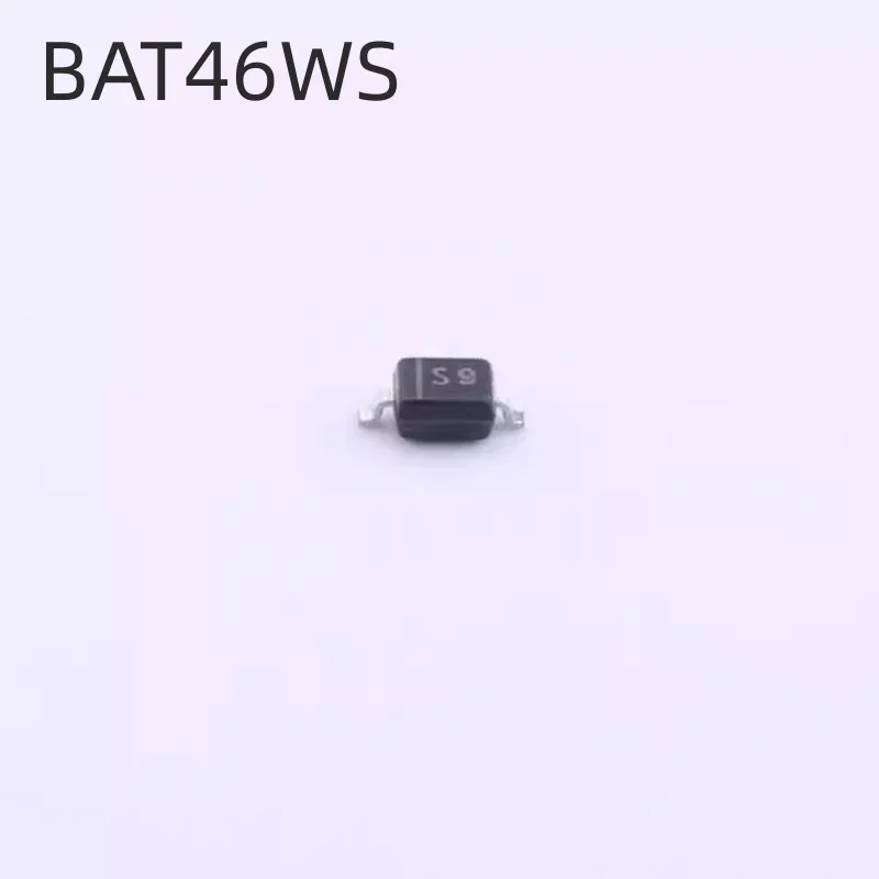 30PCS new BAT46WS package SOD-323 Schottky Diode discrete semiconductor screen S9 100V 150mA