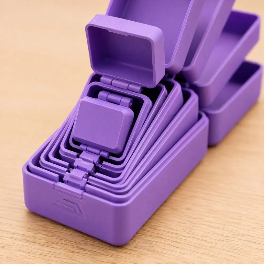 Portable 3D Printed Jewelry Storage Box 7-Layer Quirky Hidden Safe Box Surprise Gift Decorative Matryoshka Box Ring Box