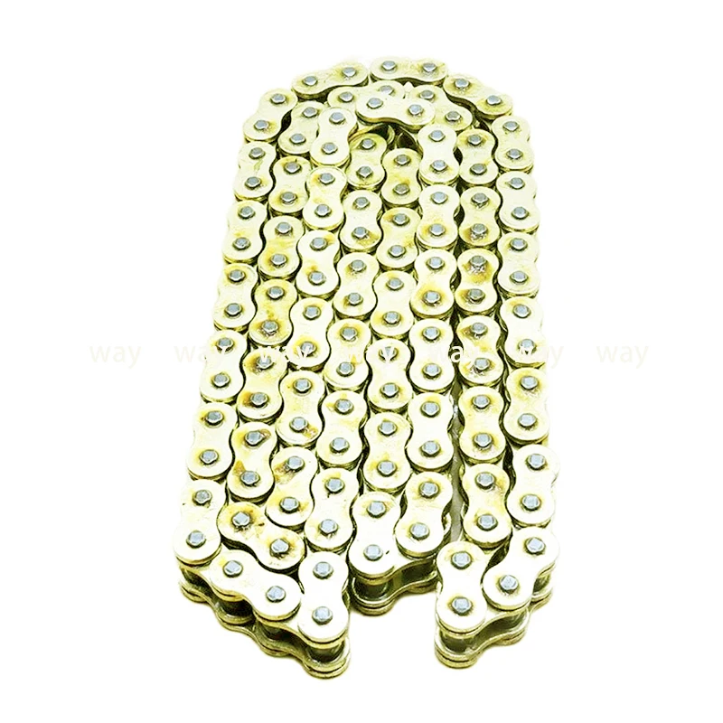 Universal Motorcycle Chain Oil Seal Chain O-Ring 520 525 530 428 Chains 120 136 Links for ATV Quad MX Enduro Motard Racing
