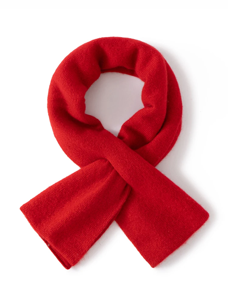 Tloml feminino 100% caxemira cor bloqueada cachecol estilo simples multi-cor outono inverno macio quente caxemira malha moda cachecol