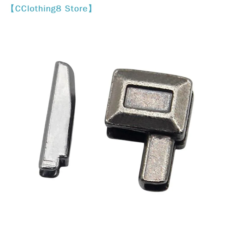 10PCS Premium Metal Zipper Heads Gold Silver Bronze Black - Durable Smooth For DIY Clothing Luggage Repair【AliS8】