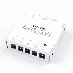 VITOOS DD5-SV1 effect pedal power supply fully isolated Filter ripple Noise reduction High Power Digital effector