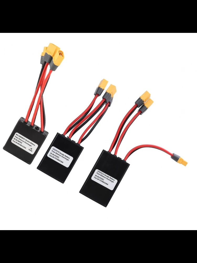 AliExpress NONE Double Battery Discharge Converter DC20-80V XT60 Interface Dual Battery Parallel Module Adapter for 250-3000W Motor