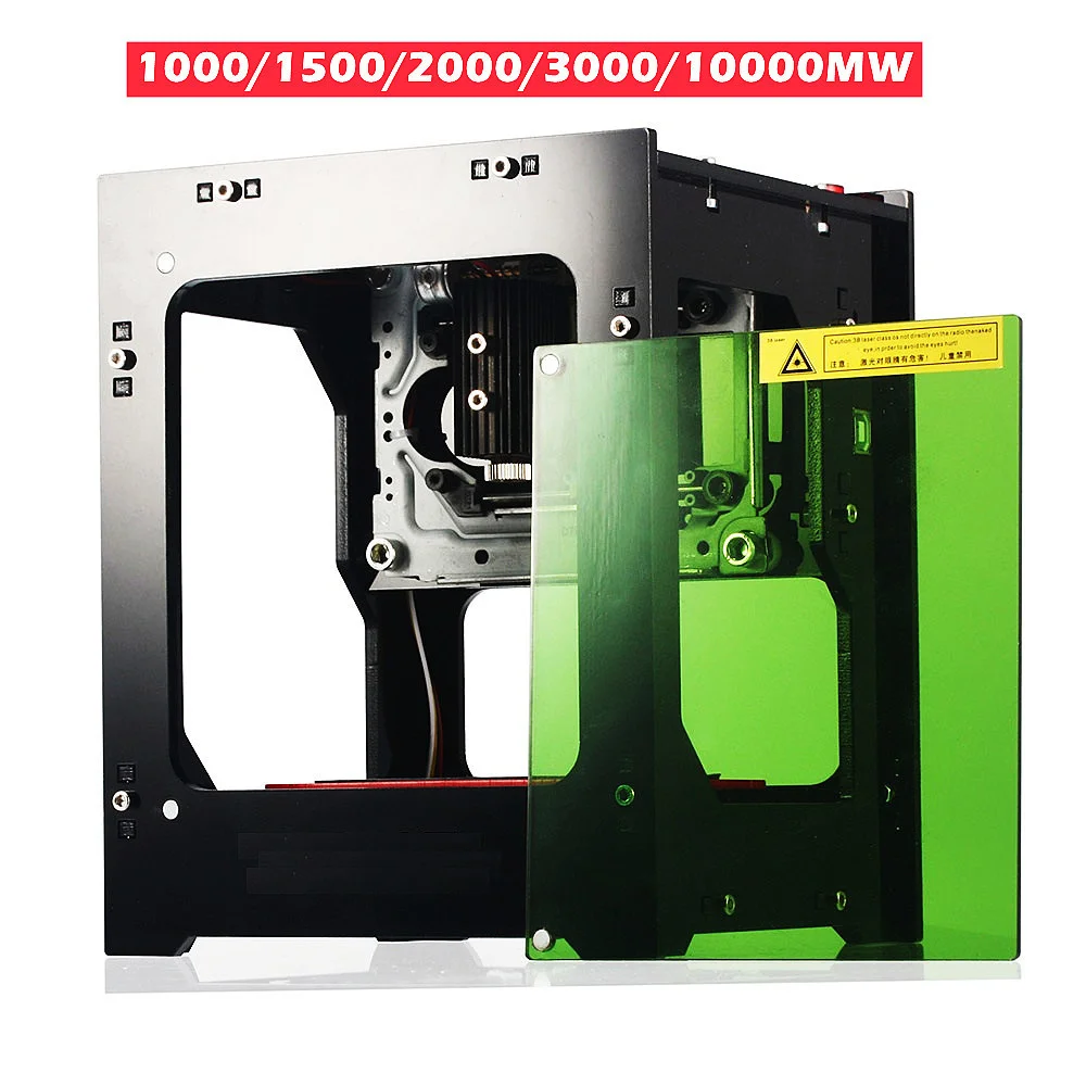 DK-8-KZ 1000/2000/3000/10000mw Professional DIY Desktop Mini CNC Laser Engraver Cutter Engraving Wood Cutting Machine Router