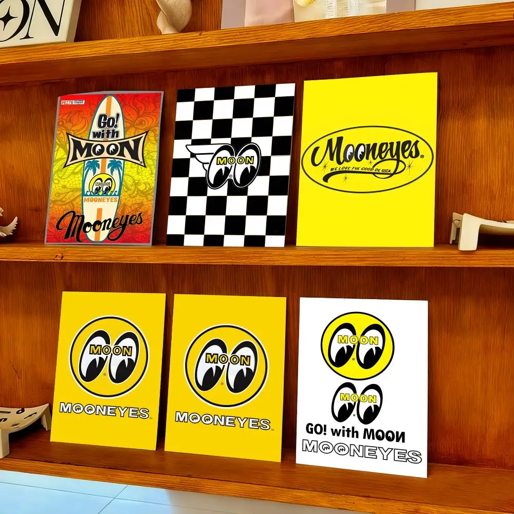 

Brand M-mOONEYE Painting Calligraphy Aesthetic Cotton Canvas Wall Art for Living Room Bedroom Home Decoration