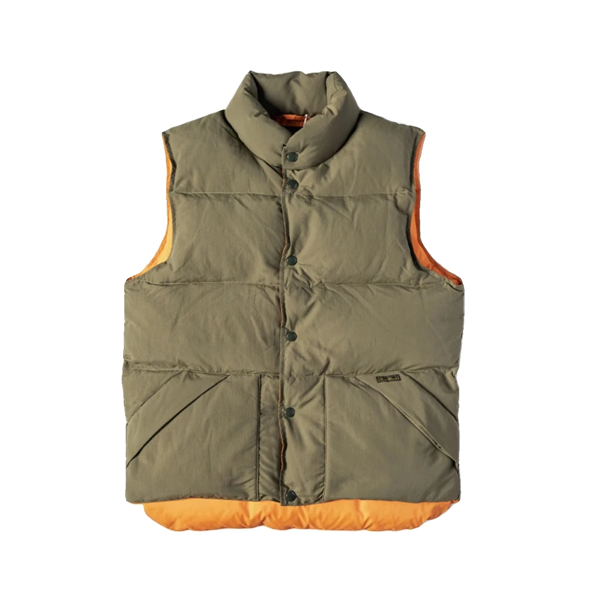 Bronson Trail Model Down Vest 1980\'s Retro Outdoor Mens Sleeveless Puffer Jacket