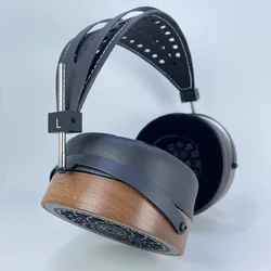 Sapele wood 100mm headset external kit wooden shell cup headband half part HIFI Music Lover headphones HIFIMAN AUDEZE LCD