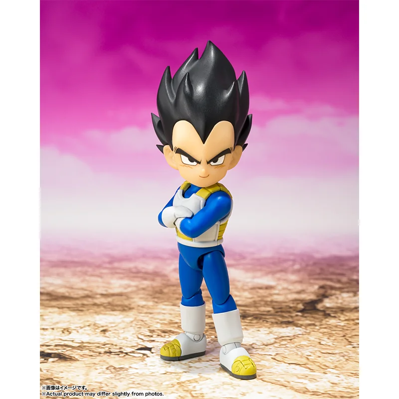 BANDAI S.H.Figuarts SHF Dragon Ball Vegeta MINI DAIMA  Anime Action Collection Figures Model Toys