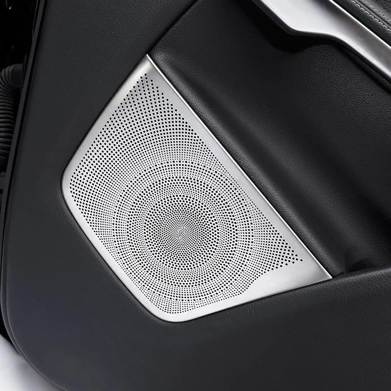 Car Audio Speaker Cover Trim Door Loudspeaker Cover Trim Accessories interior for Mercedes Benz A CLA GLA Class W176 X156 C117 view 2