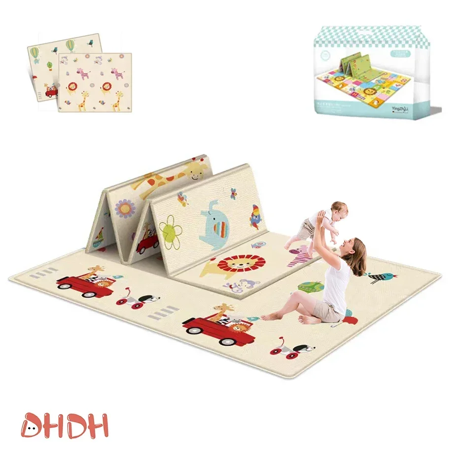 Activities Mat for Baby Outdoor Camping Mat Foldable Play Mat Waterproof Carpet Easy To Carry Mother Kids Crawling Play Floor