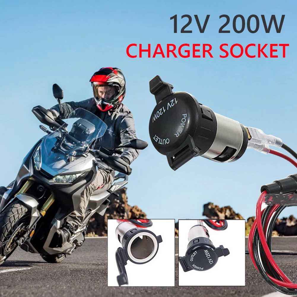

12-24V 120W Charger Plug Motorcycle Car Power Adapter Socket Car Accessories for Unique Parts Portable Car Ornaments