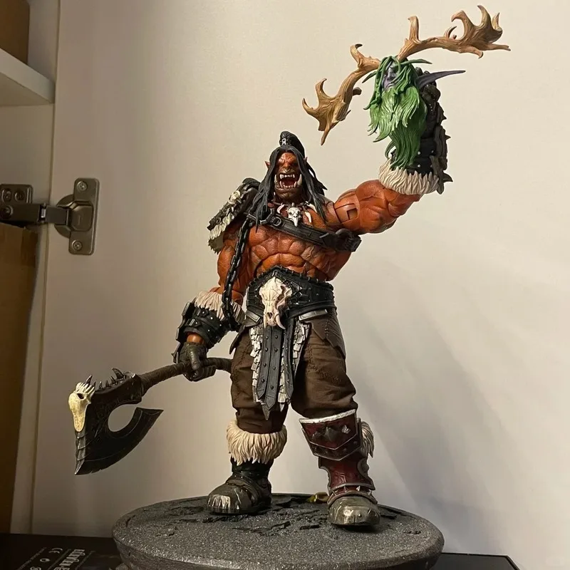 Hero Toys Hellscream Tribal War Song Great Chief Chieftain Orc Warrior 1/10 Actionfigur Modellpuppenspielzeug auf Lager