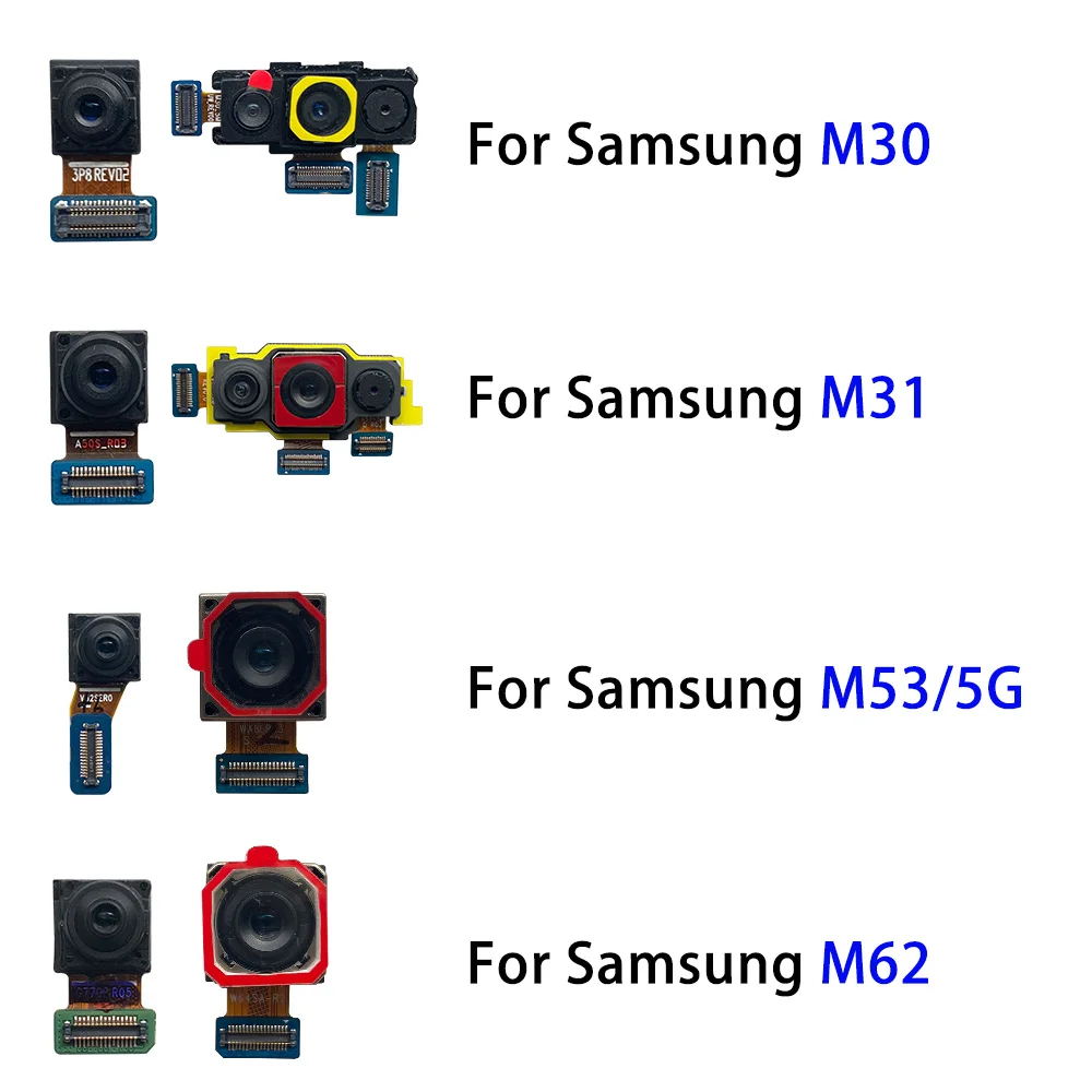 

Back Rear Camera Module Flex Cable For Samsung M13 M23 M30 M31 M32 M53 M62 Front Facing Camera Replacement