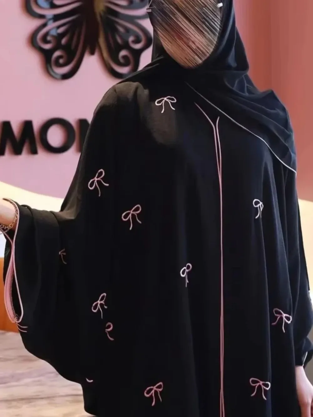 라마단 이드 모로코 원피스 무슬림 여성 아바야 2024 기도 원피스 긴팔 로브, 인도 아바야스 두바이 터키 롱 베스티도 라르구