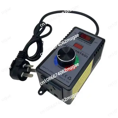 

Регулятор скорости 220В для вентиляторов, угловых шлифовальных машин, воздуходувок, ручных дрелей, бесступенчатый контроллер скорости, переключатель управления скоростью