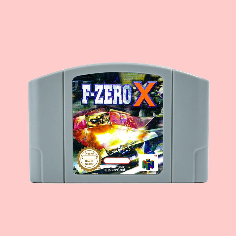 F-Zero X Game Cartridge For N64 EUR PAL Retro 64 Bit Game Consoles