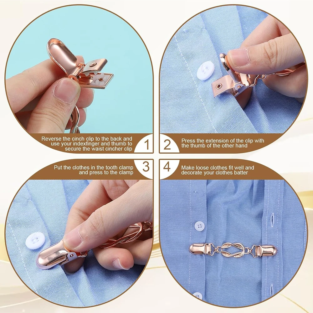 1 قطعة مقاطع سترة للأزرار خمر الظهر Cinch مشد للخصر قميص كليب للنساء الملابس شال سترة فساتين المشدود