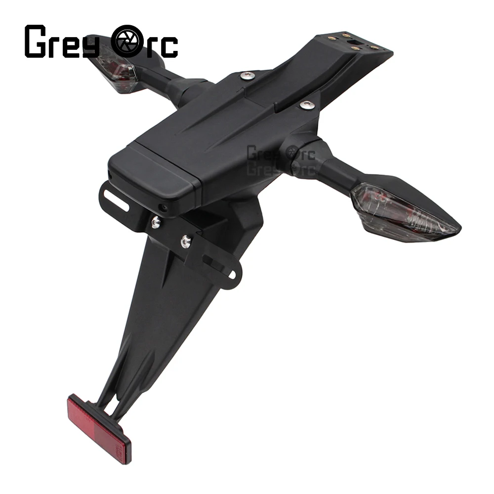 

Rear Fender Mudguard Cover License Registration Plate Taillight Bracket For Kawasaki ZX 6R 696 2009-2016 ZX-10R 2008-2010 ZX-6R