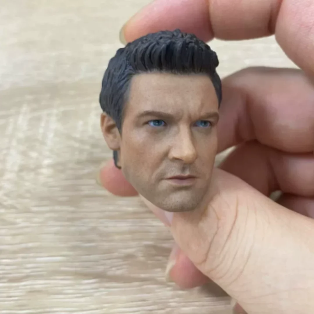 Anime Actor panited Male Head Carving   star Soldier ActorDoll  Model 1/6 Scale Action Figure Hobbies Toys