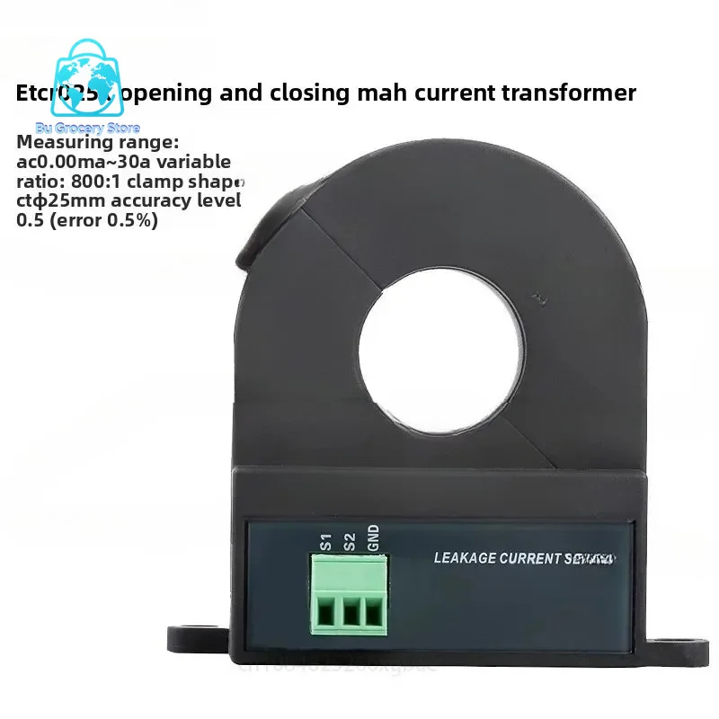 ETCR025K Open close Leakage Sensor High precision AC Current Sensor