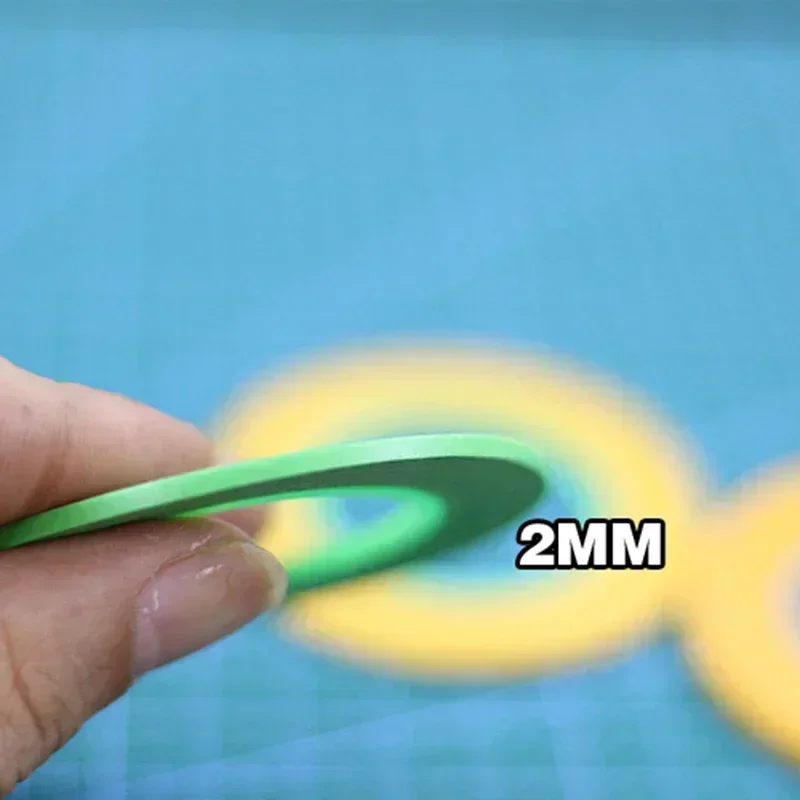 شريط لاصق دقيق للغاية ، شريط تغطية ، طلاء نموذج بالرش ، طلاء ملون ، صناعة يدوية ذاتية الصنع ، قناع خاص عريض ، 1 ، 2 ، 2 ، 3 ، 18 متر