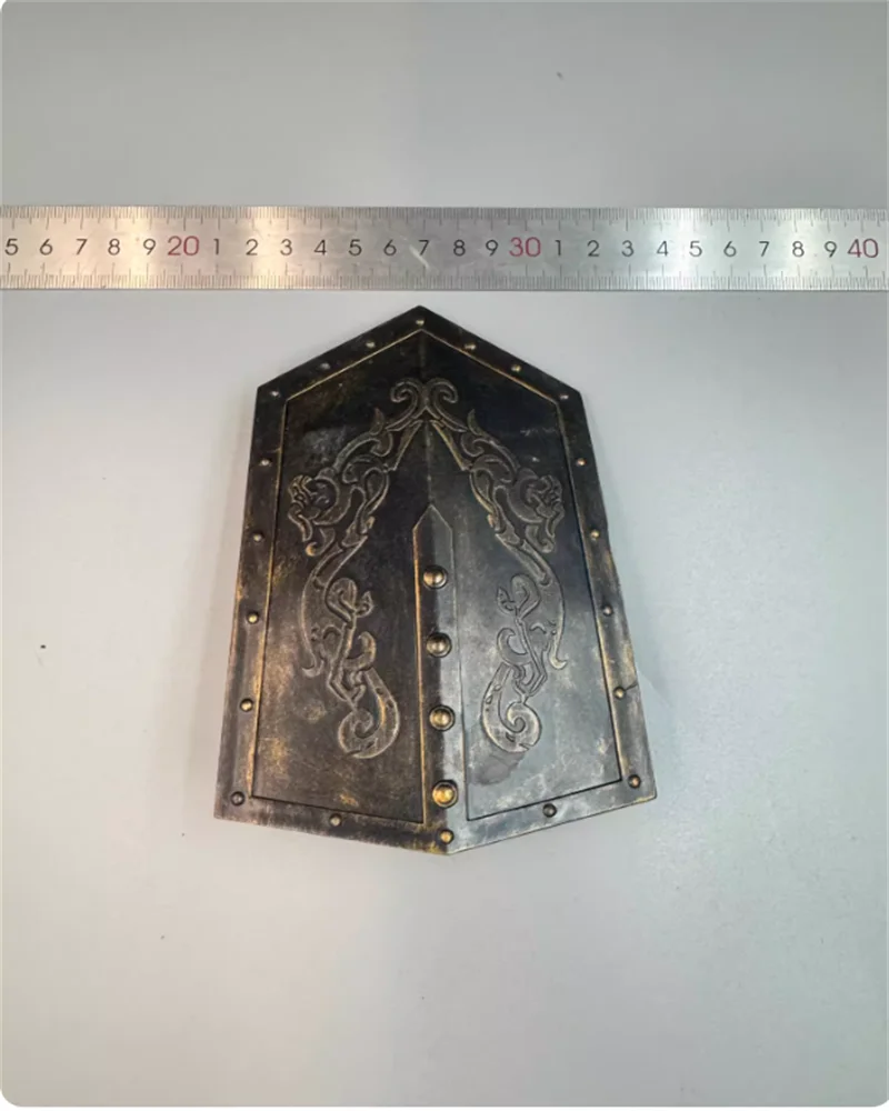 YYDS 1/6 Ancient Soldier European Roman Viking Warrior Knight General Shield Model Toy For 12'' Action Figure Body In Stock